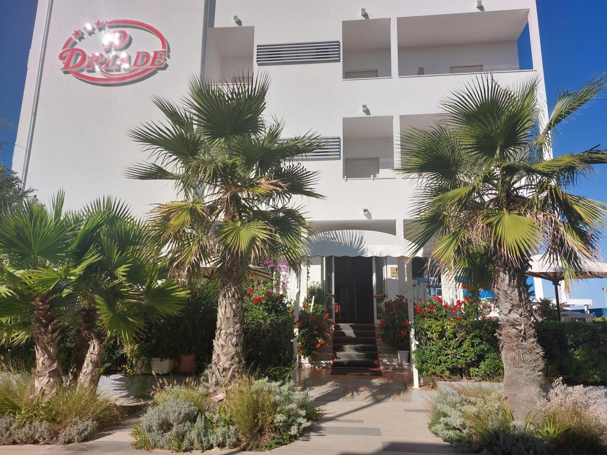 Hotel Driade sul mare Rimini Exterior foto